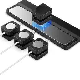 ZITRONIX Magnetic Cable Holder, Cable Management, Cable Organizer for Desk, Self Adhesive Cable Protector-image-2
