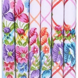 e kysa e-ladies-hankies-nik-classic ["White background, Mix Color Prints"] Handkerchief-image-17