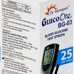Dr. Morepen BG03 25 strips 25 Glucometer Strips-43
