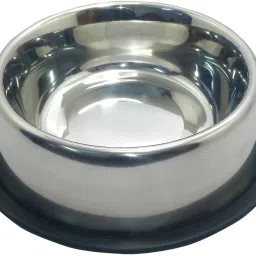 Stainless Steel Food Grade Food and Water Feeding Bowl for Dogs Puppies Cats rabbit (900 ml) steel pet bowl round Steel Pet Bowl-image-52