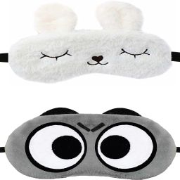 Cartoon Eye Mask for Sleeping, Soft Lightweight Night Sleep, Men & Women-image-2