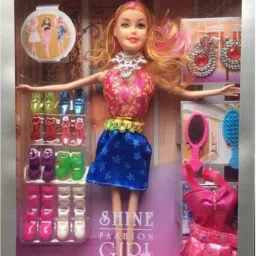 doll with accessories and dresses (Multicolor) (Multicolor)-36