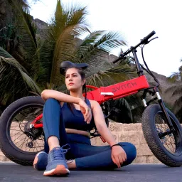 XE 20 inches 7 Gear Lithium-ion (Li-ion) Electric Cycle-image-90