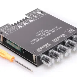 50W+50W+100W 2.1 Channel Subwoofer Amplifier Board Electronic Components Electronic Hobby Kit-image-82
