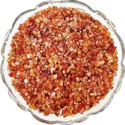 shubhanjali Red Carnelian Chips Stone for Vastu Small Red Tumbled Chip Crushed Stone Healing Reiki Crystal Jewelry Making Home, Irregular Shaped Stones Tumble Gemstones Products Correction 750 Grams Regular Asymmetrical Crystal Stone-picture-5