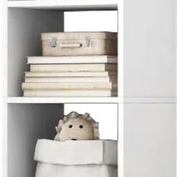 burlyworth Display Rack, Engineered Wood Open Book Shelf image 3
