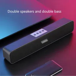 GUGGU AS_553S_E91 WIRELESS BLUETOOTH DESKTOP PC LOUDER SPEAKER WIH AUX,SD CARD SLOT 48 W Bluetooth Soundbar-image-78
