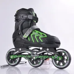 3 Wheel Adjustable with 100 MM PU In-line Skates In-line Skates - Size 6-9 UK-28