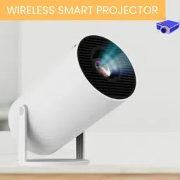 CLAIRBELL Mini HD Projector for Home 4KSupport With Built-in App Netflix/Prime/YouTubeC413 (4500 lm / 1 Speaker / Wireless / Remote Controller) Portable Projector-54