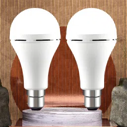 Emergency 12W Inverter LED Bulb with 2000mAh Rechargeable Battery Pack of 2 C372 4 hrs Bulb Emergency Light-19