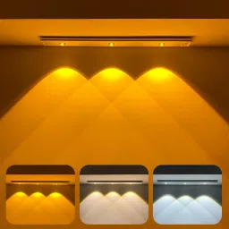 SEVENSPACE LED, wireless, under cabinet, closet lights, motion sensor USB rechargeable Ceiling Lamp image 2