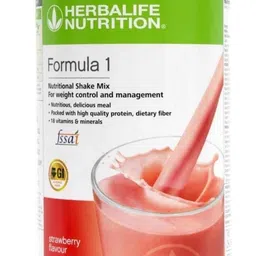 herbalife Shake -500gm-STRAWBERRY Nutrition Bars (500 g, ,STRAWBERRY) STRAWBERRY Powder-picture-1
