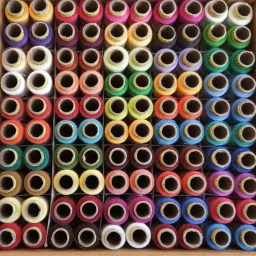 Shade H-195, original Vardhman brand sewing thread, Set of 100 in A Box, 180 MTS Each Spool Thread-20
