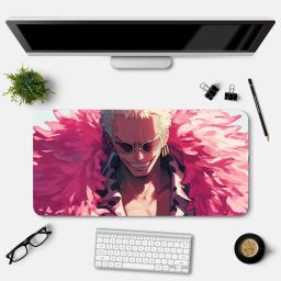 Eshaaver Laptop & Desktop Mat Zoro anime printed Spill Proof Mousepad-ZORODP014 Non Slip Base Mousepad-0