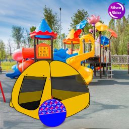Popup Kids Play Tent House for Kids Multi Purpose Foldable-picture-16