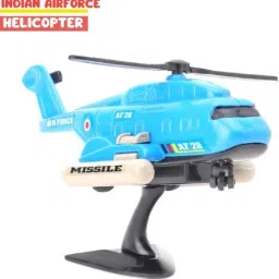 INDIAN AIRFORCE HELICOPTER Miniature Pull Back HELICOPTER with Doors Openable-47