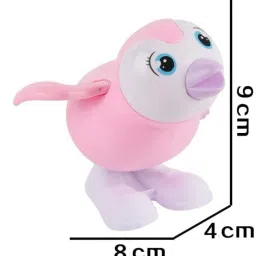 toyco Wind Up Key Operated Jumping Penguin Toys Set with 360 degree Rotating Head image 2