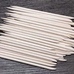 Orange Wood Nail Sticks Double Sided Multi Tool For Manicure Pedicure 50 PCS SET-picture-14