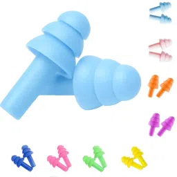 Silicone Earplugs,3 Pairs of Noise Ear Plugs,Suitable for Sleeping,Swimming C Ear Plug-image-55