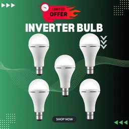 sacro Rechargeable Emergency Bulb 12W Inverter Rechargebale Emergency Bulb_Pack_5 D180 3 hrs Bulb Emergency Light-picture-22