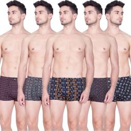 Pack of 5 Solid Men Trunk-image-51