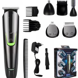 XCLASIK PROFESSIONAL FAST CHARGING MULT-IFUNCTIONAL 11 IN 1 FULL SIZE GROOMING KIT Fully Waterproof Grooming Kit 100 minRuntime 6 Length Settings-image-70