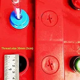 myjas Inverter battery with water level indicator cap set Height Gauge image 3