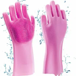 Best Quality Dish Washing & pet grooming & all purpose cleaning Gloves 1 PAIR (PCK of 2 pcs) 2 L Pet Facial Cleanser-18
