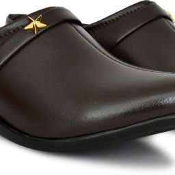 Ozji Women's Slip-On Wedge Shoes with Star Design | Comfortable Daily Wea Bellies For Women-image-65