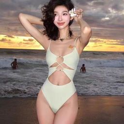 LULU & SKY Shoulder Straps Bodysuit Swimwear-image-78