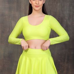 Addery Round Neck Top With Mini Skirts-image-32