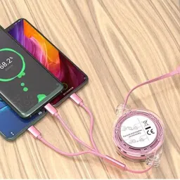 G2L fast Charging 3 IN 1Mobile Charging Line Cable Type-C Micro Phone Pin Charging Pad-15