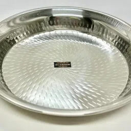 Hammered Parat for Dough Flour Kneading Atta (26 Gauge) 39.5CM- 15.6*2.6 Inch Paraat-image-23