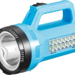 SOLAR BRIGHT LED EMERGENCY TORCH WITH LED STRIPS 6 hrs Torch Emergency Light-12