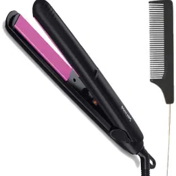 PHILIPS HP8302 Essential Kerashine Selfie Straightener & Tail Comb with Steel Pin and Coarse Tooth Personal Care Appliance Combo-image-78