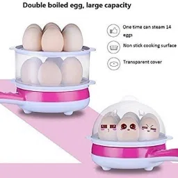 royal EGG BOILER EGG COOKER DOUBLE2 14 P EG -14EP Egg Cooker (14 Eggs) SP2 Egg Cooker image 2
