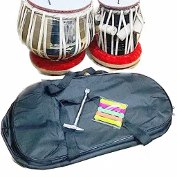 Iron Bayan Sheesham Dayan Set Cover Professional Hammer Ring Pad (Tabla Bag) Tabla-4