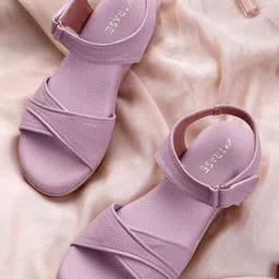 TRASE Wedge Open Toe Sandals-51