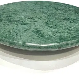 STONEBBLE 10 INCH Green Marble Chakla Rolling Pin-15