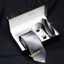 MUTAQINOTI Silk Cufflink & Tie Pin Set-picture-21