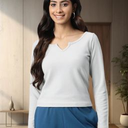 Casual Regular Sleeves Solid Women White Top-image-23