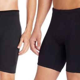 Solid Men Black Tights-image-84