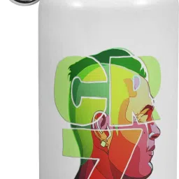 morons CR7 Grafitti 600 ml Water Bottle image 2
