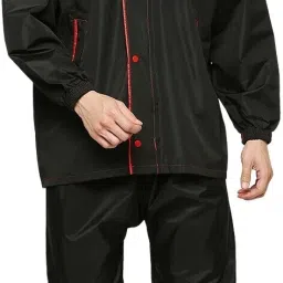Solid Men Raincoat-image-4
