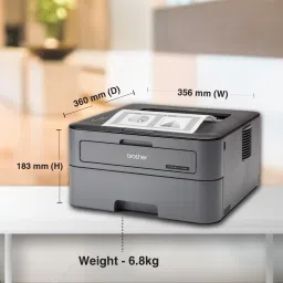 brother HL-L2321D IND Single Function Monochrome Laser Printer (Borderless Printing) with Auto Duplex Feature image 5
