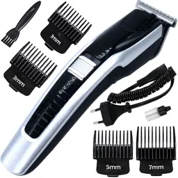 QGS Rechargeable Waterproof Professional Hair Clipper Beard Moustache Trimmer Fully Waterproof Body Groomer 120 minRuntime 4 Length Settings-10