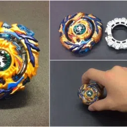 crazybuy Beyblade High Speed Metal Fusion Burst B-79 Drain Fafnir.8Nt with Launcher image 2