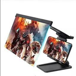 Ancestors 12 inch HD F12 Big Screen Magnifier With Mobile Stand For All Smartphones Screen Expander Phone-image-1