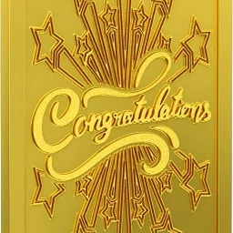 Congratulations F-A78 24 (999) K 8 g Gold Bar-image-51