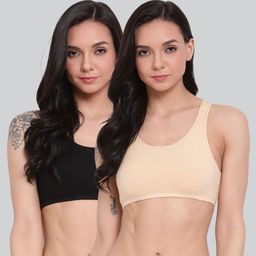 lyra Pack of 2 Women Sports Non Padded Bra-picture-24